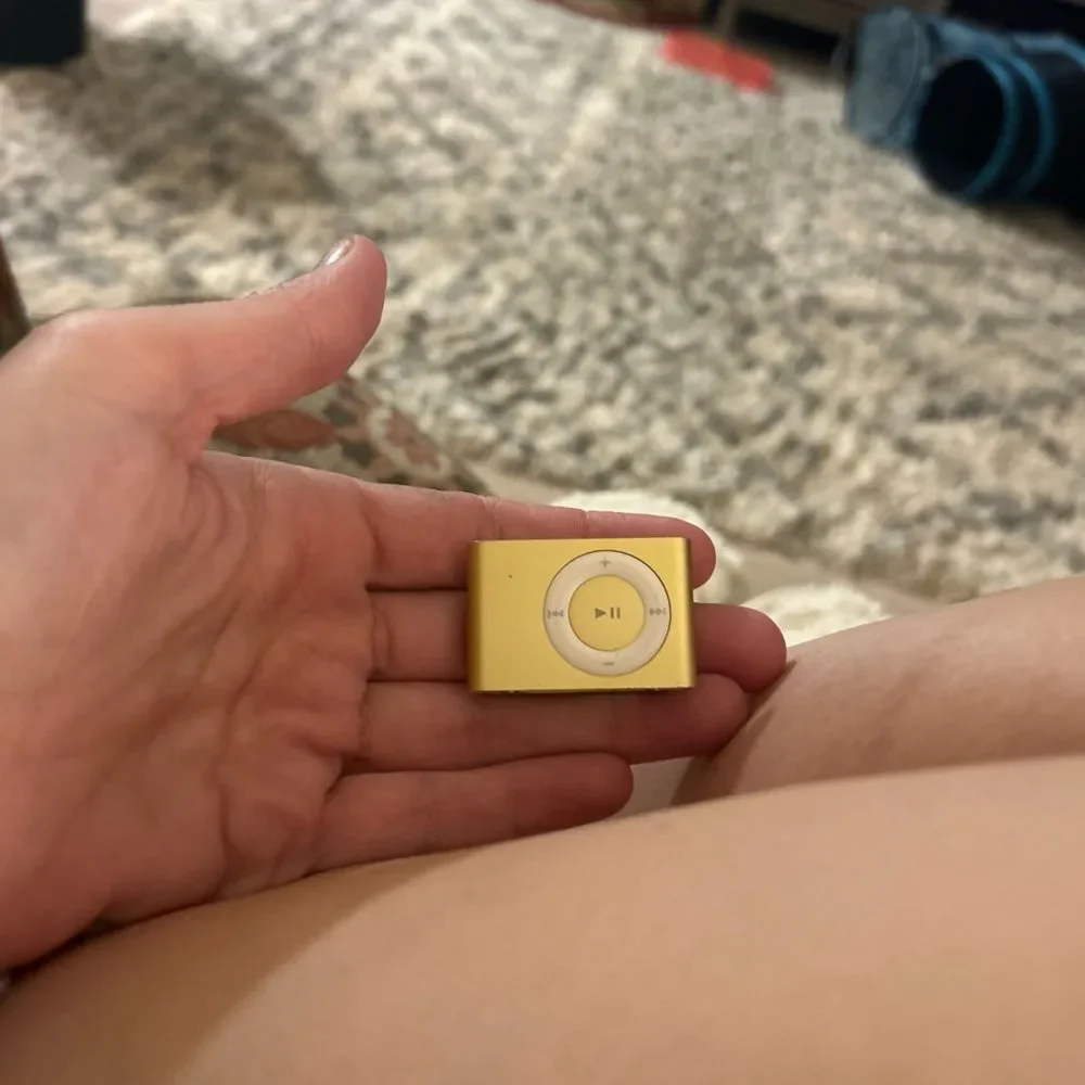 Apple iPod Shuffle 2nd Gen in Metallic Gold